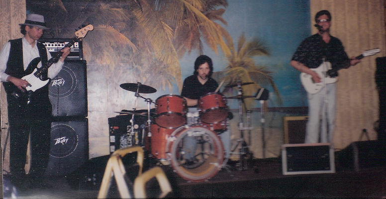 The Rampage Trio playing the Tki Lau in Westford, MA I think 1996