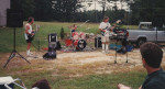 The Next performing at Chuck's house 1995.